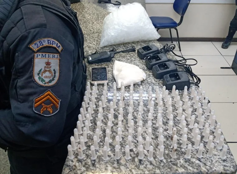 PM faz apreensão de drogas em Barra Mansa