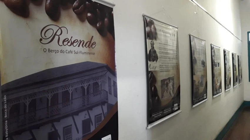 Exposição ‘Resende, o berço do café Sul Fluminense’ está aberta no arquivo histórico