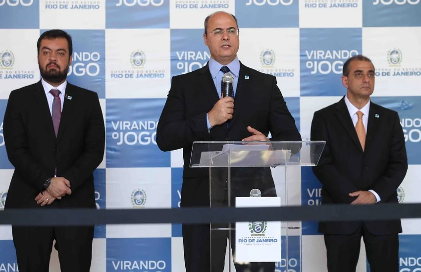Witzel propõe antecipação dos recursos do leilão da Cedae para a retomada econômica do estado