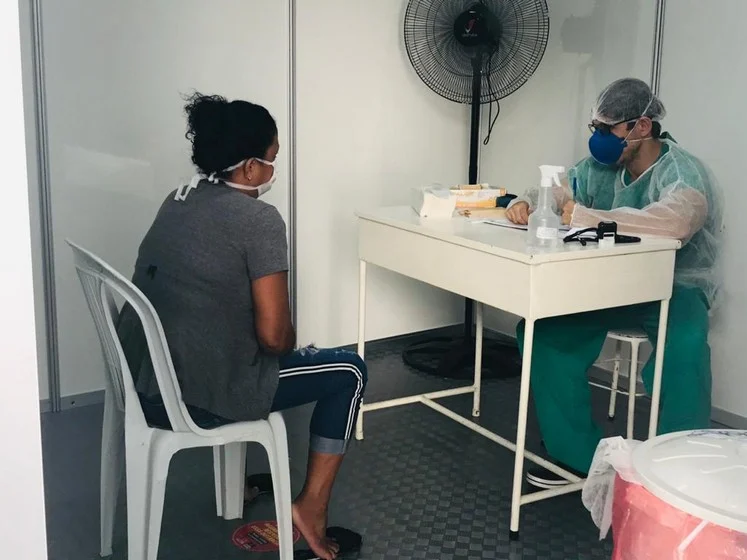 Resende conclui o centro de triagem do hospital de emergência