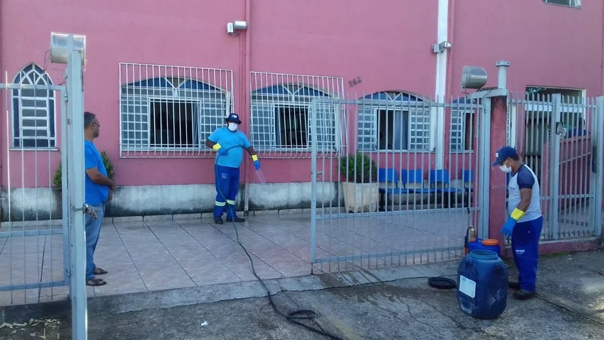 Resende tem higienização em locais de grande circulação de pessoas