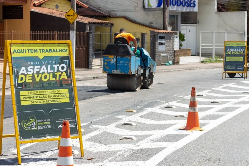 Volta Redonda mantém serviços de manutenção na cidade