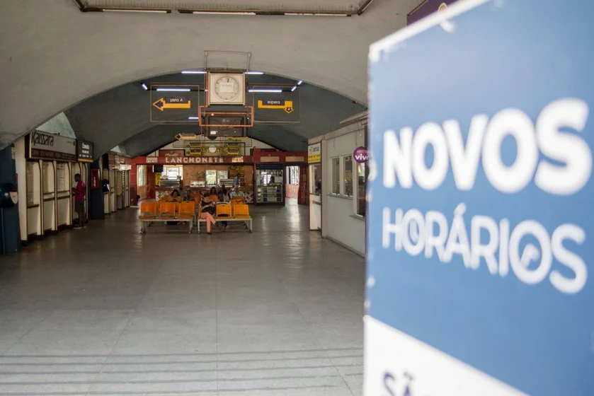 Viações na rodoviária de Volta Redonda cancelam viagens rumo ao Rio e São Paulo