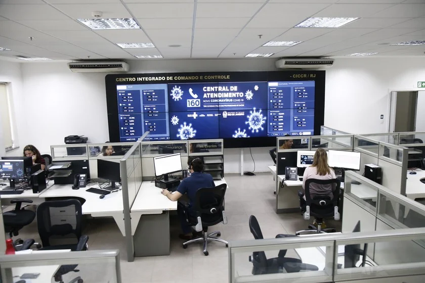 Central 160 sobre coronavírus recebeu 50 mil chamadas