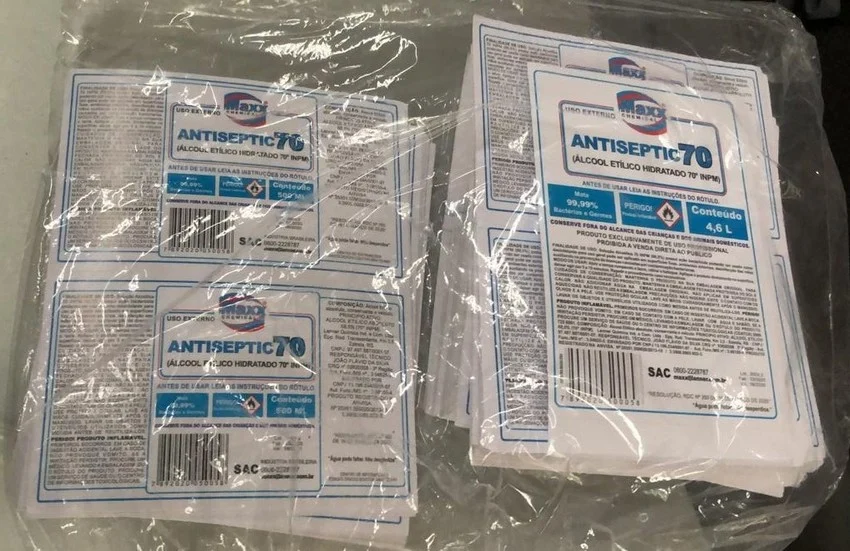 Policiais Civis da 93DP fecharam um Laboratório Clandestino de falsificação de Álcool em Volta Redonda