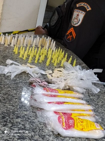 Apreensão de drogas em Volta Redonda