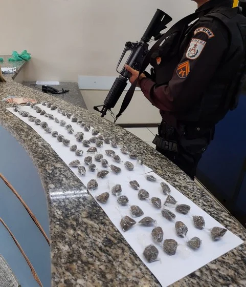 Apreensão de drogas em Volta Redonda