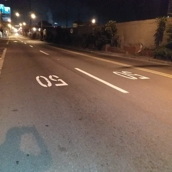 Volta Redonda revitaliza mais de 28 km de sinalização viária