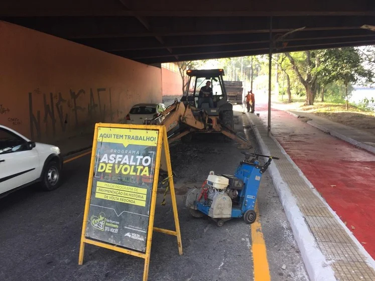 Prefeitura de Volta Redonda realiza serviços de manutenção e higienização