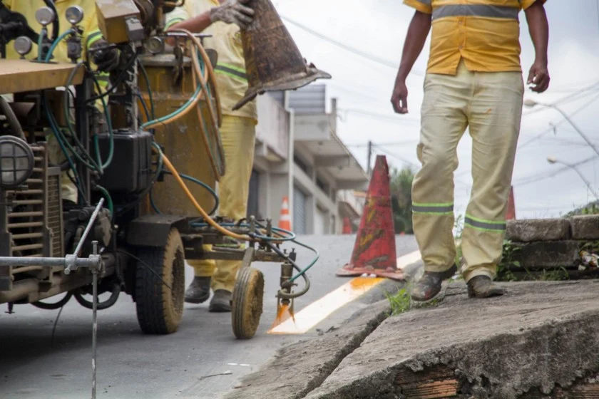 Volta Redonda segue com programa de revitalização da sinalização viária