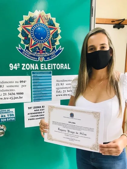 Rayane Braga comemora diplomação e maior presença de mulheres no Legislativo de Barra Mansa