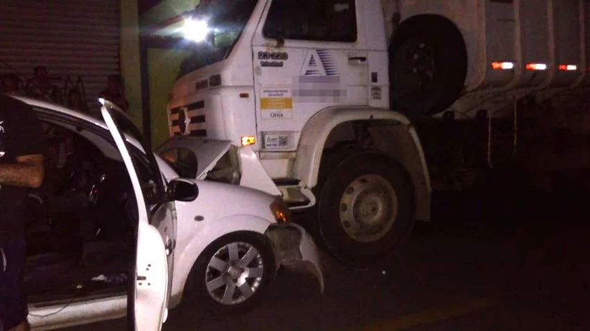 GMVR detém motorista alcoolizado que causou acidente no dom bosco