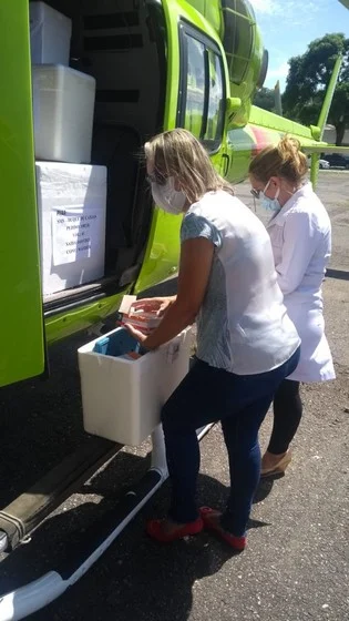 Barra Mansa recebe nova remessa com 1.310 doses da vacina Coronavac