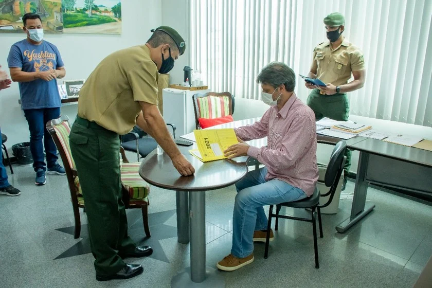Prefeito de Porto Real toma posse como presidente da Junta de Serviço Militar