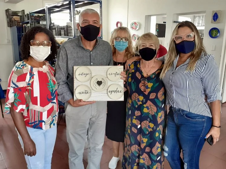 Cemae de Barra Mansa organiza estrutura da Oficina Profissionalizante Professora Didi Coutinho para a volta às aulas