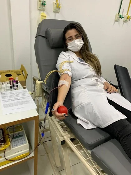 Gerência de enfermagem do Hospital São João Batista faz campanha de doação de sangue