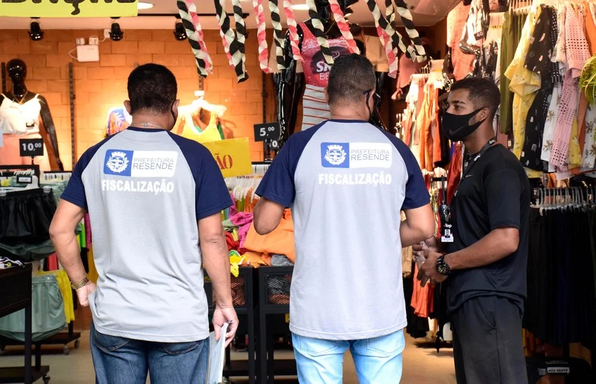 Prefeitura de Resende intensifica fiscalização no combate ao novo coronavírus no comércio