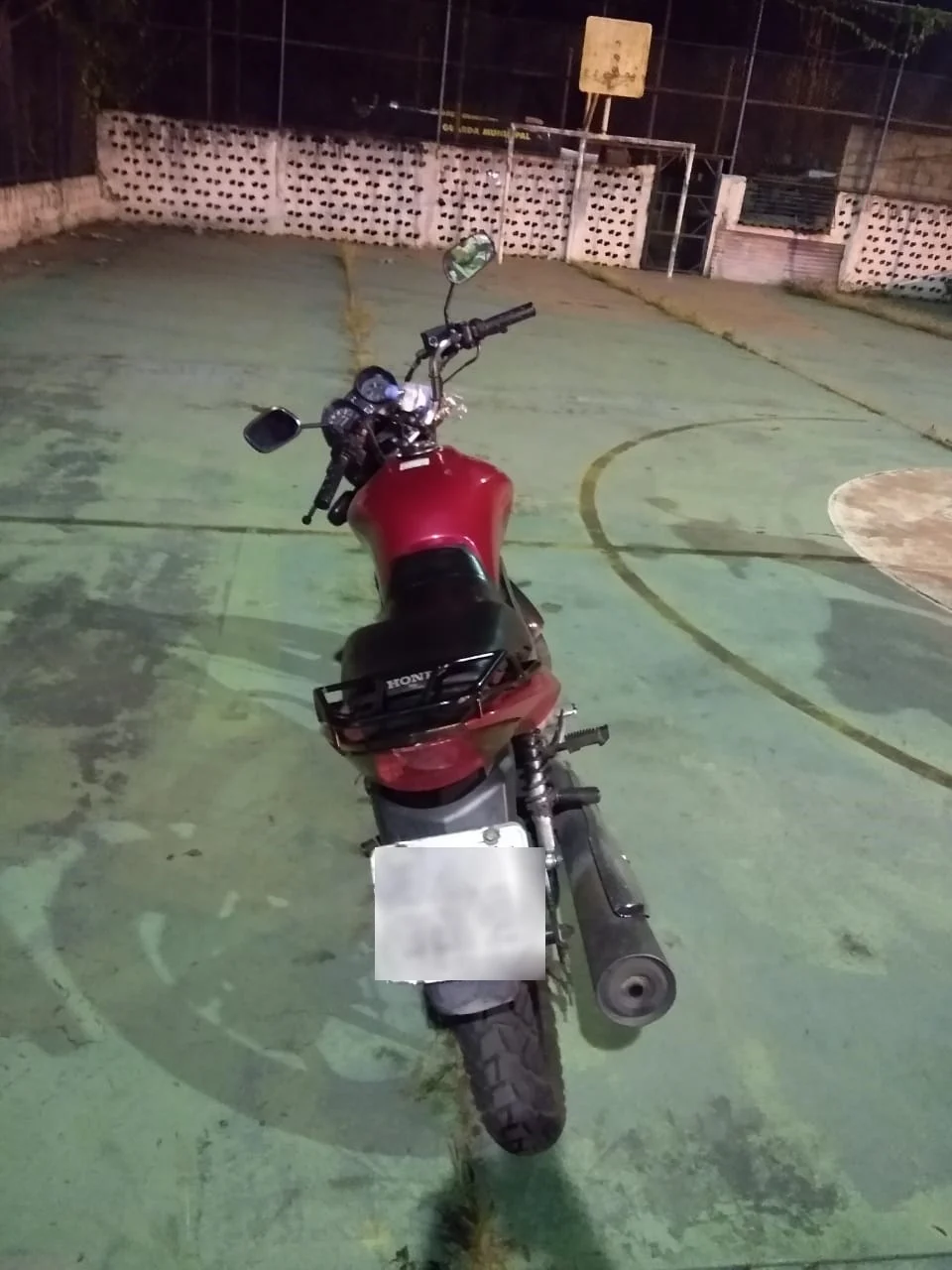 Guarda atende denúncias e recolhe moto que circulava com sirene para fazer ‘segurança’