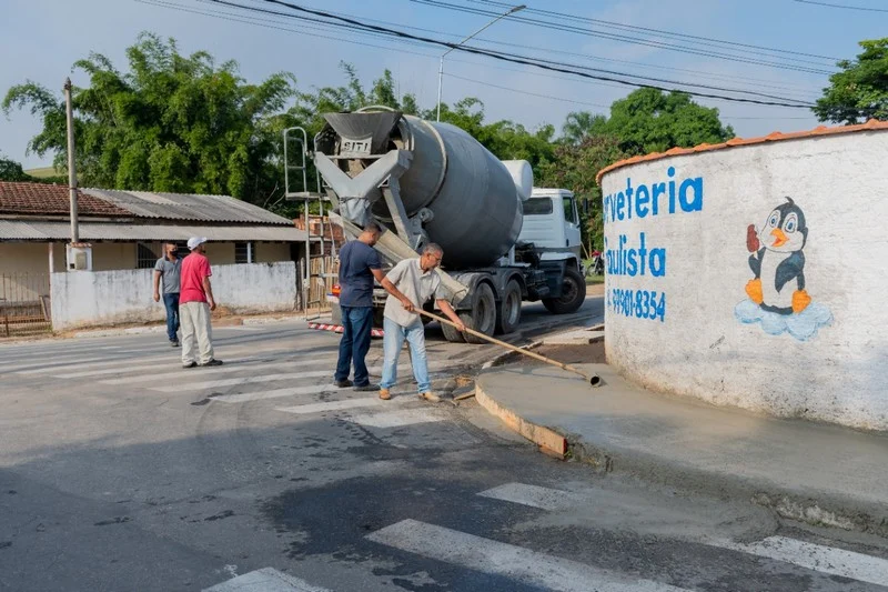 Porto Real inicia projeto de urbanização e nivelamento de calçadas