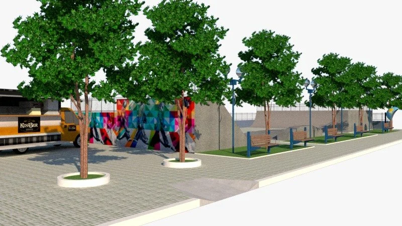 Praça de Skate ganha palco para eventos após reforma