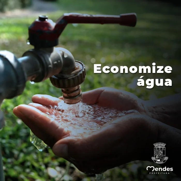 Atenção! Economize água