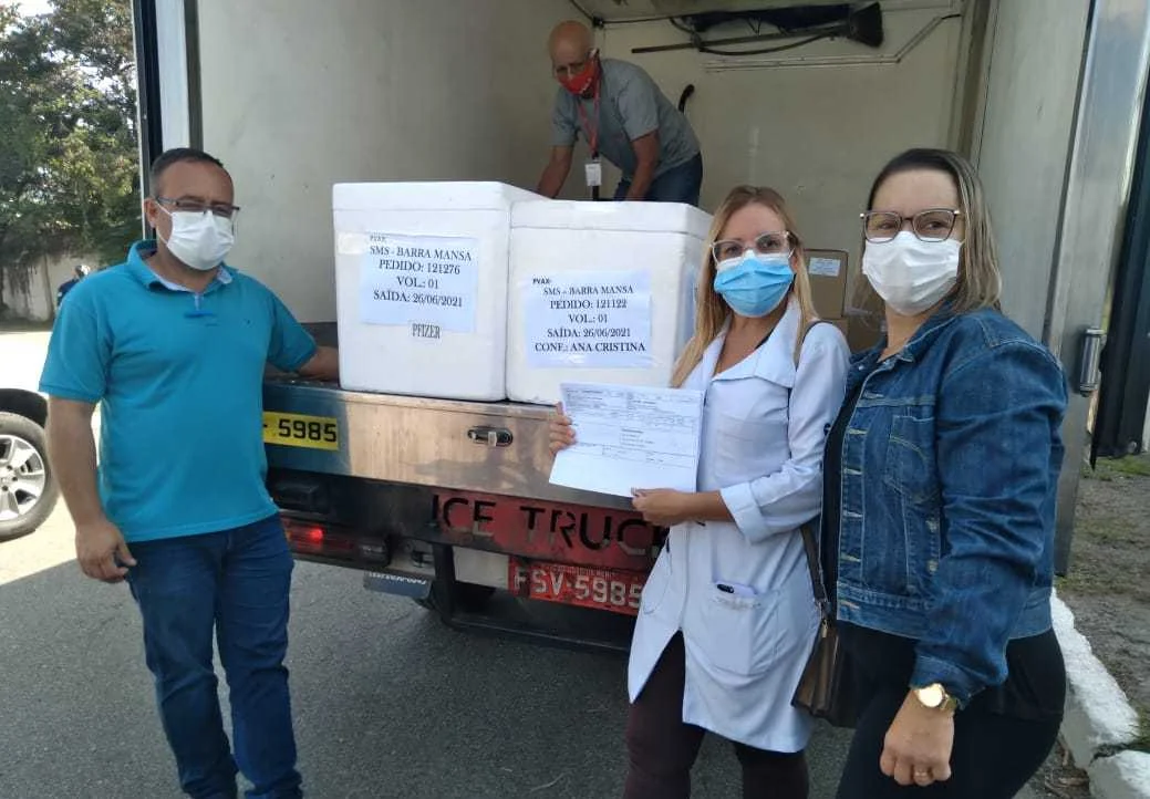 Barra Mansa recebe pela primeira vez a vacina da Janssen