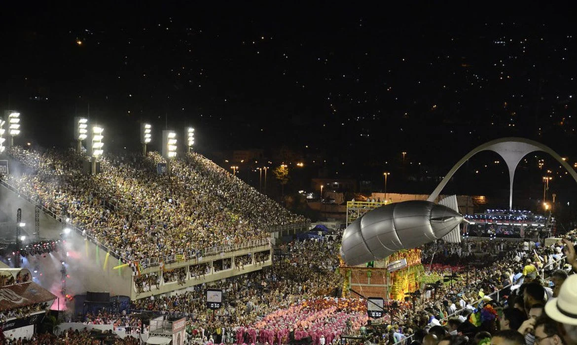 Sambódromo Marquês de Sapucaí.
