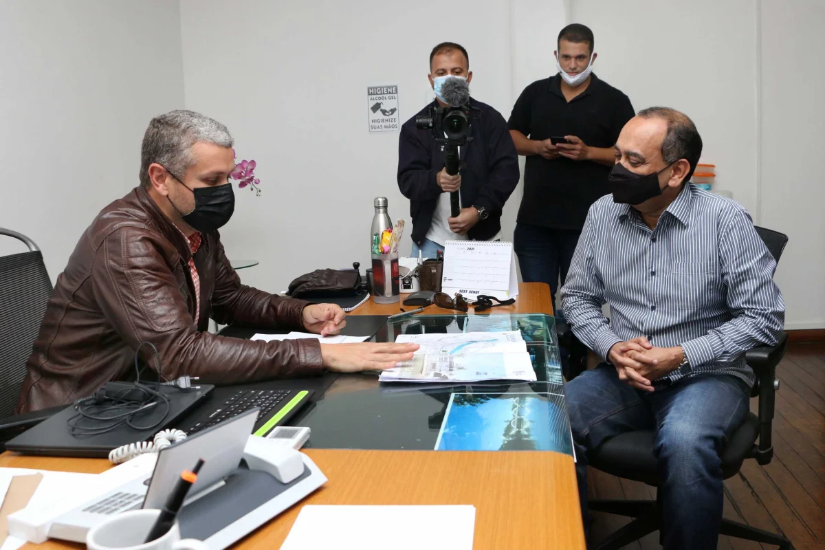 Drable se reúne com deputado Ronaldo Anquieta e secretário estadual Max Lemos para apresentar melhorias para o Parque da Cidade