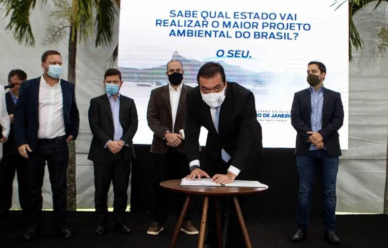 Governo do Estado e Iguá assinam contrato de concessão de saneamento