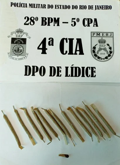 Dupla é flagrada por PMs com entorpecentes na Rodovia Saturnino Braga divisa de Rio Claro/Angra dos Reis