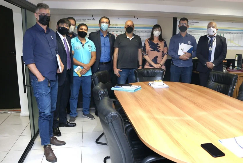 Prefeitura de Barra Mansa recebe o Conselho Regional de Contabilidade do Rio de Janeiro para uma reunião