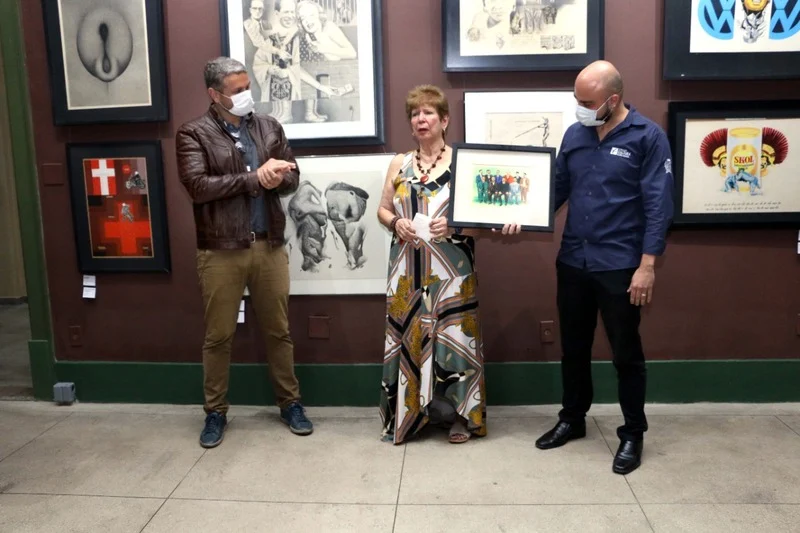 Prefeito Rodrigo Drable inaugura Galeria de Arte Clécio Penedo, no Palácio Barão de Guapy