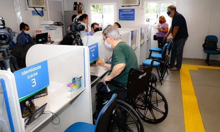 Público PCD é atendido com prioridade no Dia da Pessoa com Deficiência