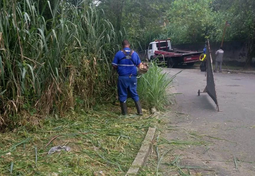 Saae-BM fecha a semana com serviços de limpeza intensificados