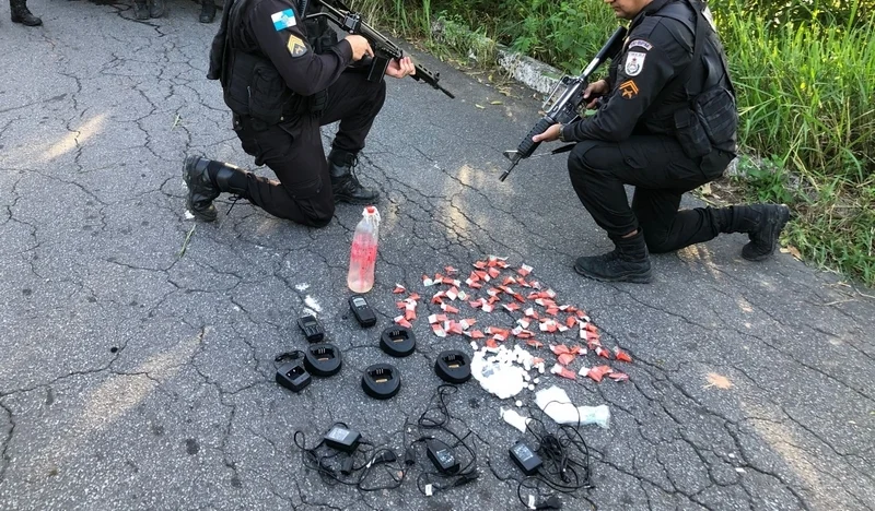 Apreensão de Drogas no Jardim Belmonte em Volta Redonda