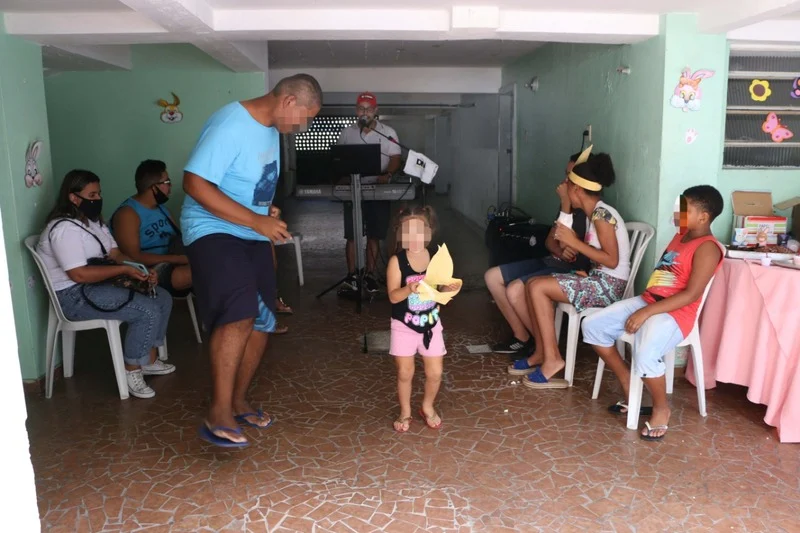 Barra Mansa: Capsi promove oficina de música e talento aos usuários em clima de Páscoa