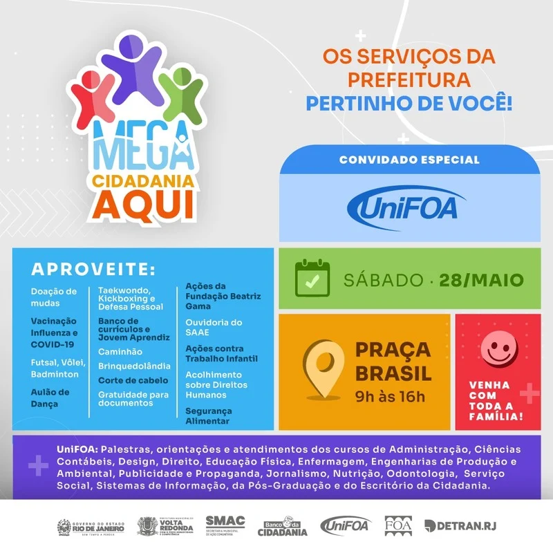 Prefeitura e UniFOA promovem neste sábado o