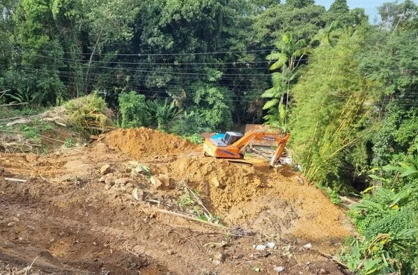 CCR RioSP inicia serviço definitivo no km 453, região de Conceição de Jacareí, em Angra dos Reis (RJ)