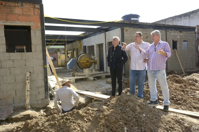 Prefeitura de Barra Mansa avança com as obras da creche do Nova Esperança