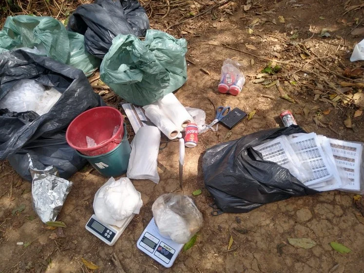 Ações da PM no bairro Candelária em Volta Redonda apreendem 38 kg de entorpecente em 24 horas