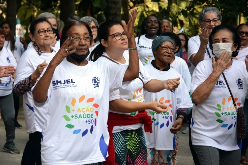 Melhor Idade de Barra Mansa participa de atividades do ‘+ Ação, + Saúde, 50+’