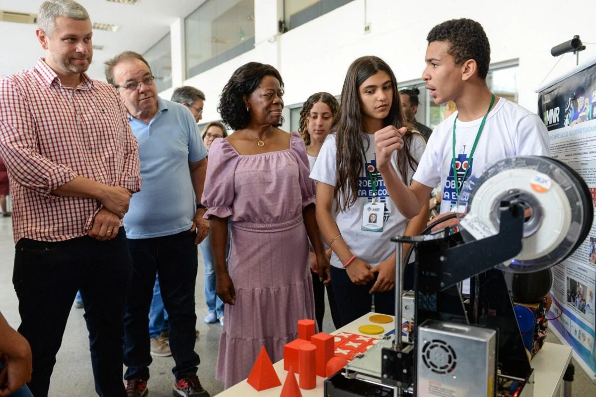 Barra Mansa: alunos da Rede Municipal participaram da V Mostra de Robótica