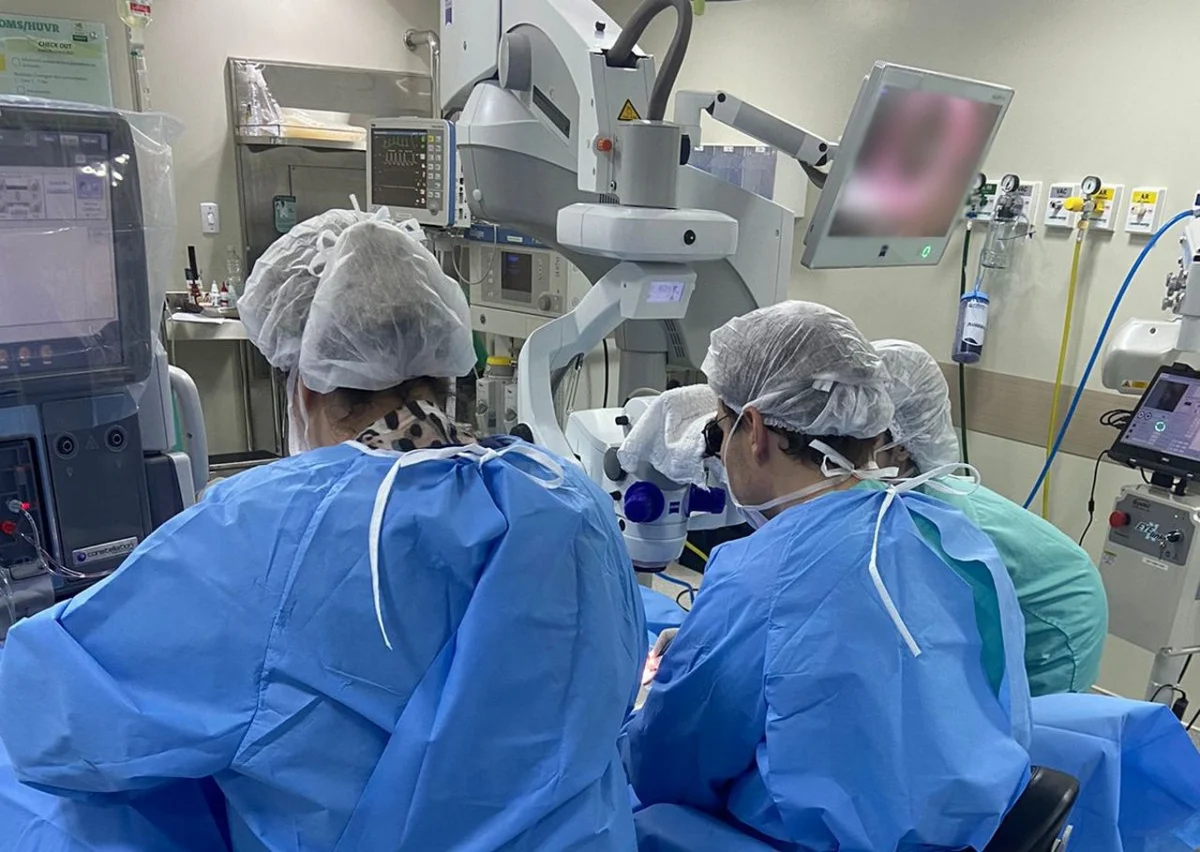 Hospital Unimed Volta Redonda realiza primeira cirurgia de ceratocone da unidade