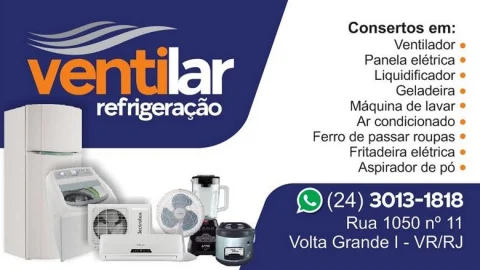 Ventilar Refrigeração – Volta Redonda em Volta Redonda – foto 1