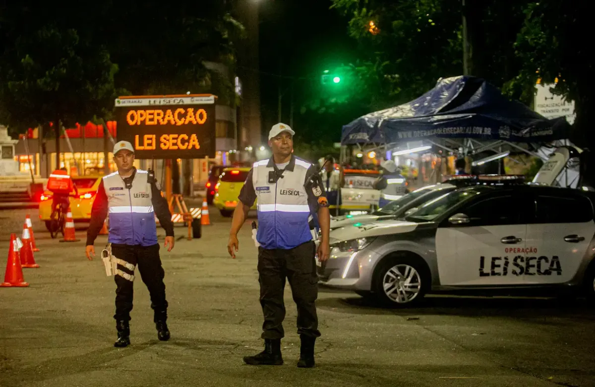 Lei Seca registrou 283 casos de alcoolemia durante o final de semana