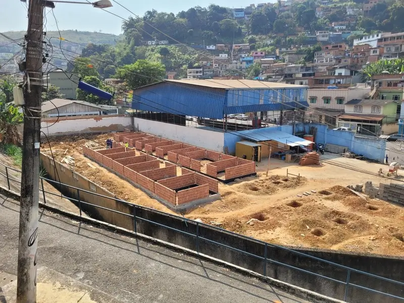 construção de nova ubsf vila brasília em volta redonda