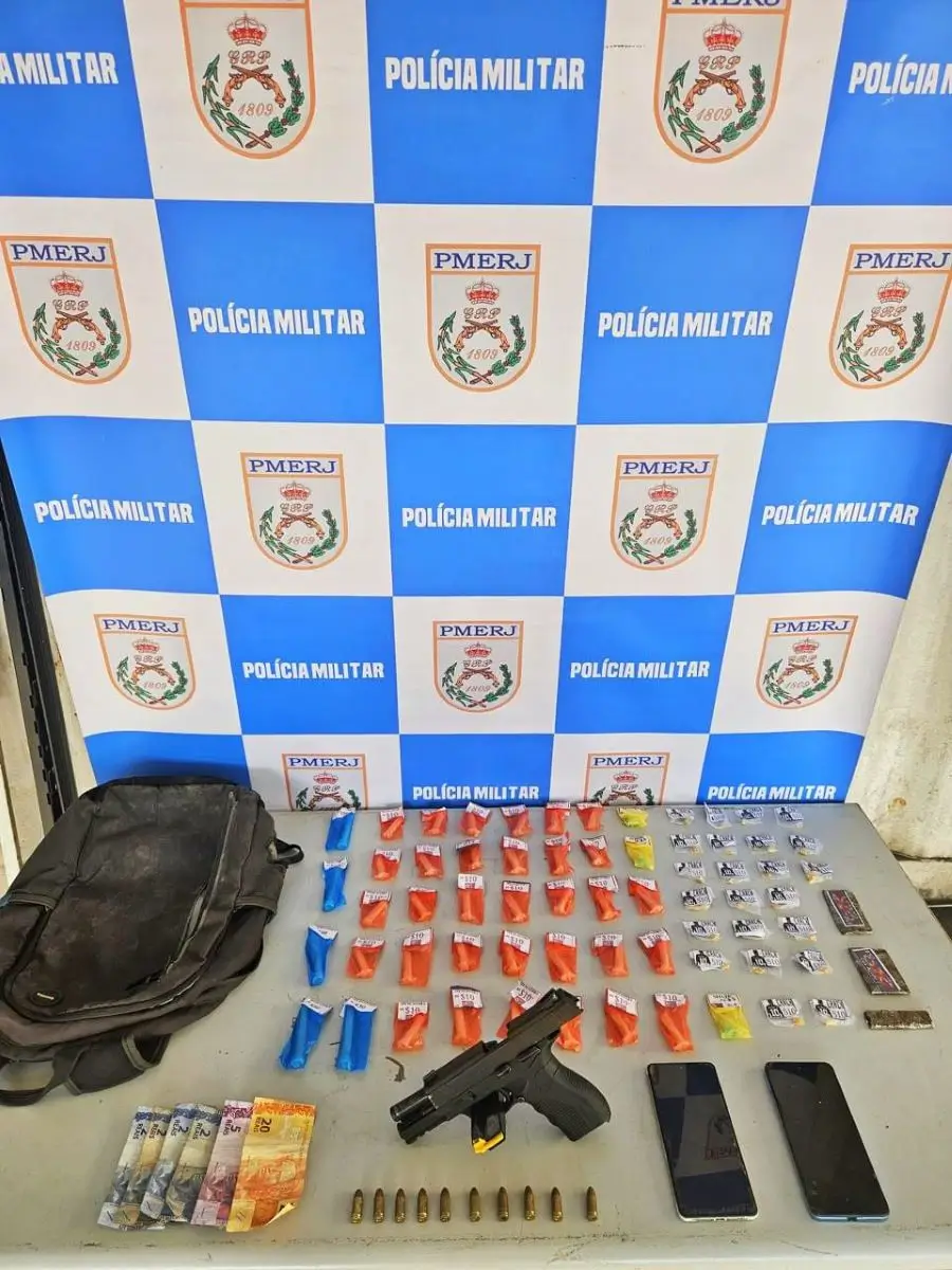 tiroteio e apreensao de drogas no acude