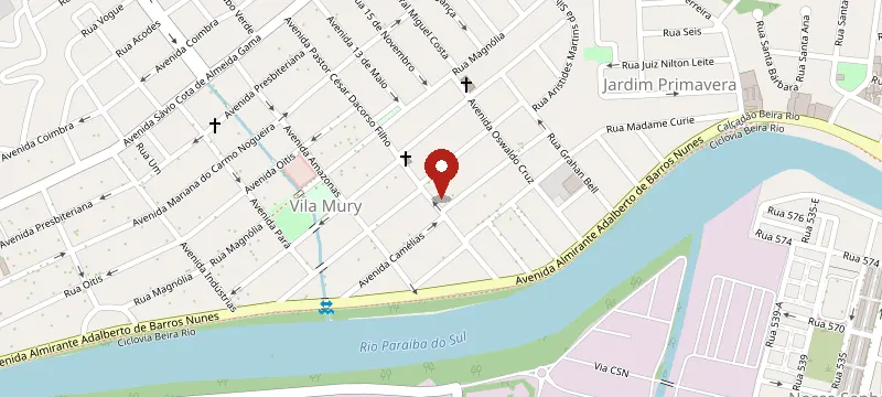 Mapa: Great! English Conversation – Volta Redonda, Av. Pastor César Dacorso Filho, Nº 236 - Vila Mury, Volta Redonda - RJ, 27281-670