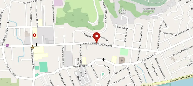 Mapa: Sul Fluminense Representações – A Casa do Marceneiro, Av. Antônio de Almeida, Nº 586, Volta Redonda - RJ, 27275-040