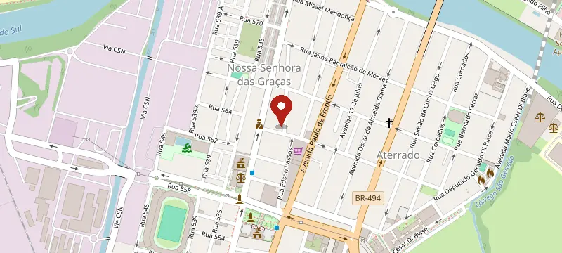 Mapa: Engenheiro Civil Pedro Henrique, Rua Pedro Maria Neto, 17, Volta Redonda - RJ, 27215-590